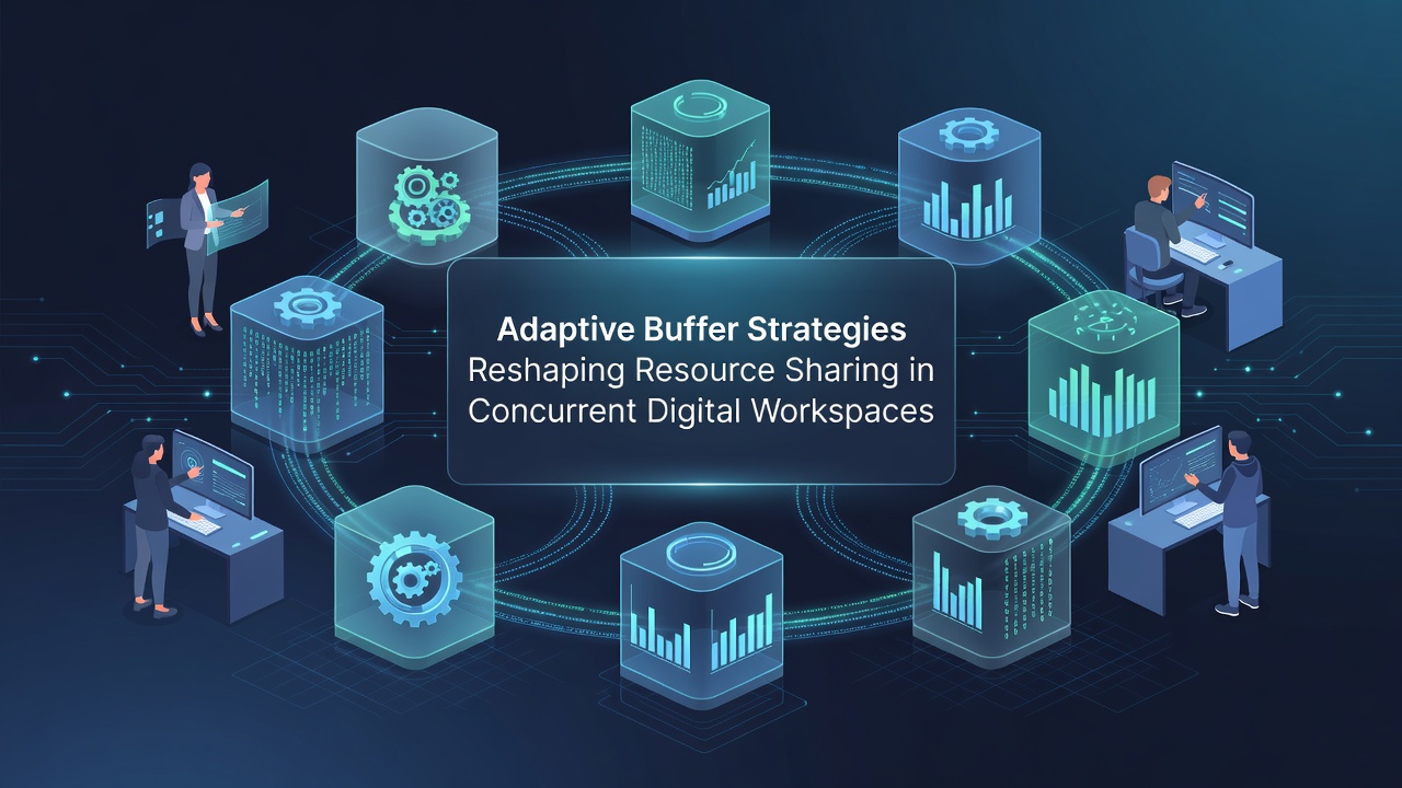 Adaptive Buffer Strategies Reshaping Resource Sharing in Concurrent Digital Workspaces